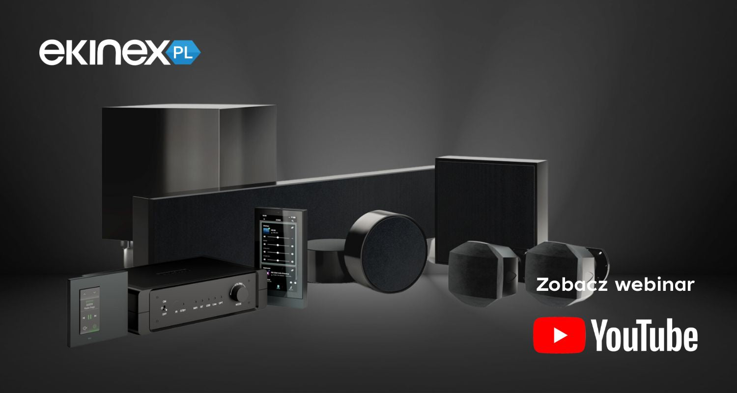 Multiroom Audio SENTIO od EKINEX. Integracja z KNX w praktyce!
