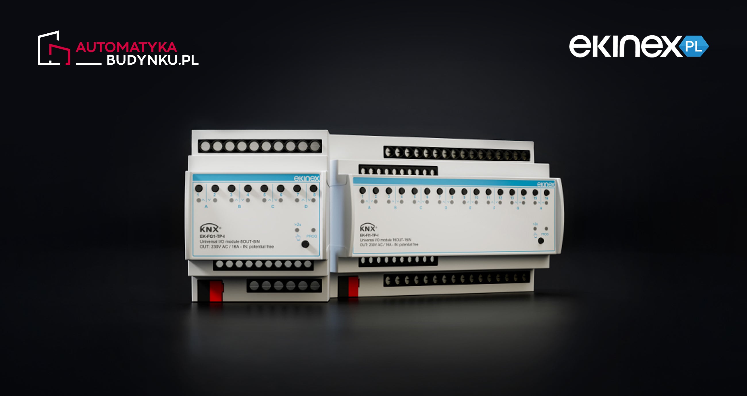 Nowe uniwersalne moduły I/O Ekinex z serii ÆVO
