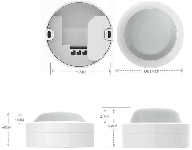 CZUJNIK RUCHU TALIS MC360A NATYNK.25X3M