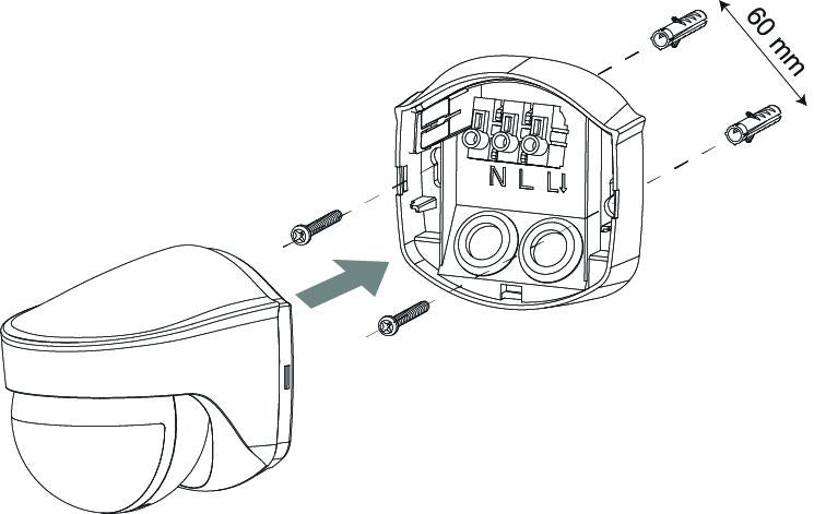 CZUJNIK RUCHU TALIS M180A NATYNK. 10M