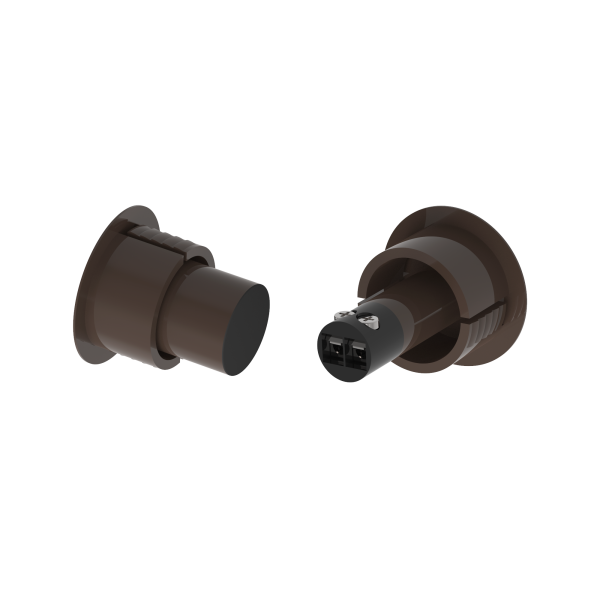 STYK MAGNETYCZNY DO MONTAŻU WPUSZCZANEGO W DRZWIACH LUB OKNACH Z ŻELAZA/STALI (METALOWYCH)