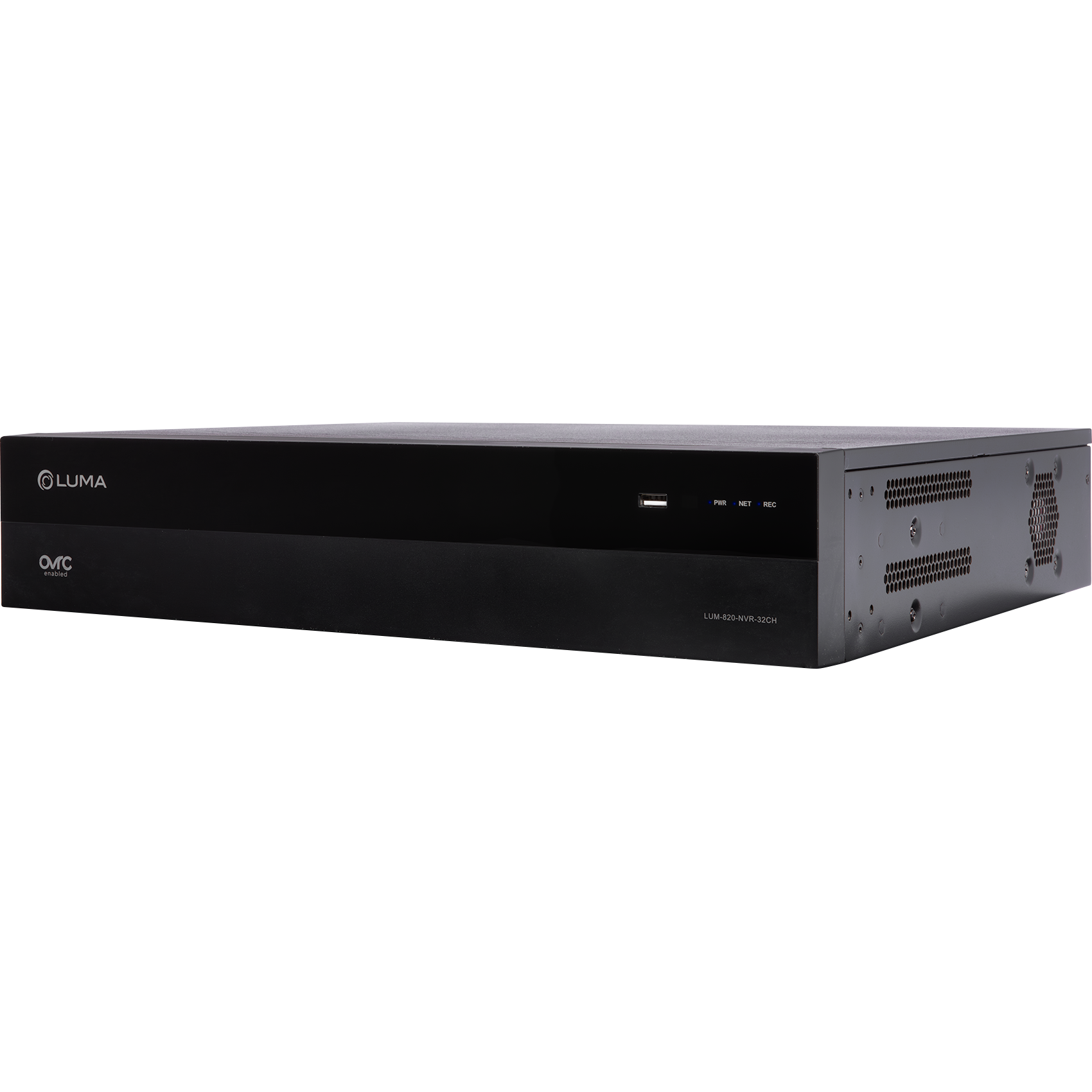 LUMA SURVEILLANCE® 820 SERIES NVR – 32 KANAŁY / 0TB, 12TB, 24TB