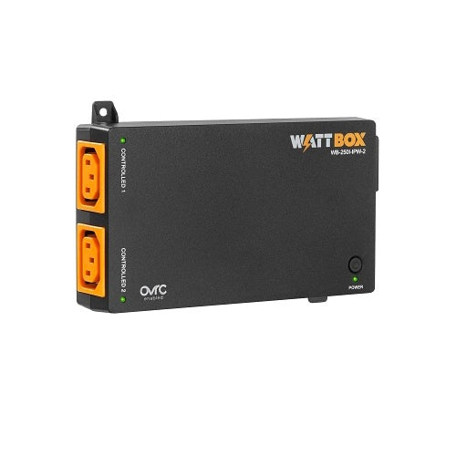 WATTBOX® 250I SERIES WI-FI POWER CONTROLLER | 2 INDIVIDUALLY CONTROLLED OUTLETS (WI-FI OR WIRED)