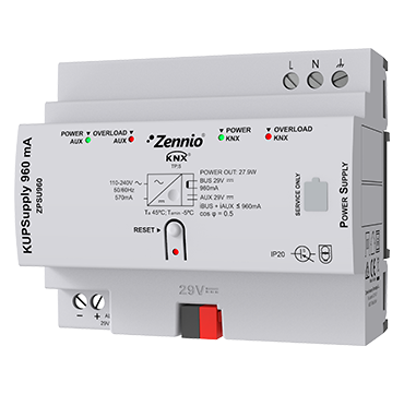 KUPSUPPLY 960/1280mA. KNX UNIVERSAL POWER SUPPLY 960/1280mA PLUS 29VDC AUXILIARY POWER SUPPLY