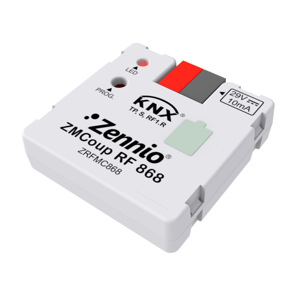 ZMCOUP RF 868. KNX TP-RF MEDIA COUPLER (868 MHZ)
