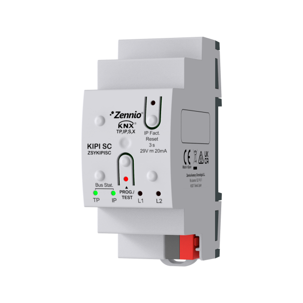 KIPI SC. INTERFEJS ZENNIO KNX-IP. KNX SECURE