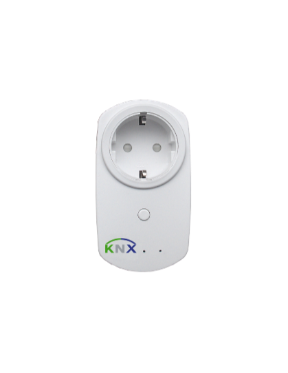 KNX RF+ GNIAZDO 16A, 230VAC Z POMIAREM MOCY CZYNNEJ