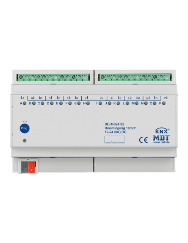 WEJŚCIE BINARNE 16-KROTNE, 8-MODUŁOWY, WEJŚCIA 24VAC/DC
