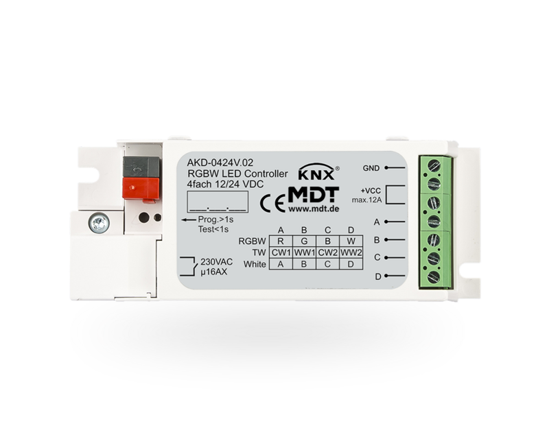 STEROWNIK LED 4-KANAŁOWY, 3/6A, RGBW