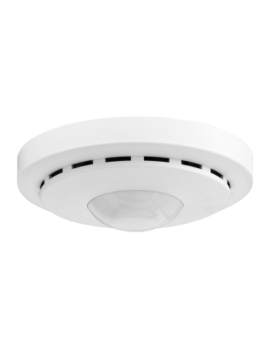 CZUJNIK OBECNOŚCI KNX 360° Z CZUJNIKAMI KLIMATU (CO2, LZO, WILGOTNOŚĆ, TEMPERATURA) (BIAŁY MAT, CZARNY MAT)