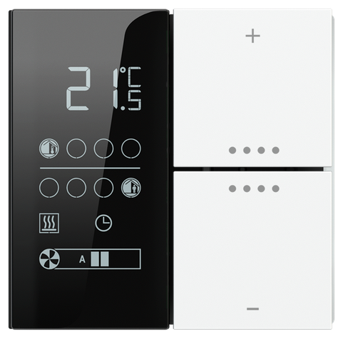 KLAWISZ EP2 KWADR. PLASTIK SER.FF SET UV WHITE, ZESTAW 2 SZT. NADRUK UV EP2