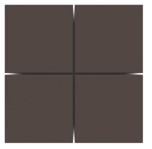 KLAWISZ X4 KWADR. FENIX SERIA FF SET COCOA ORINOCO, ZESTAW 4 SZT.