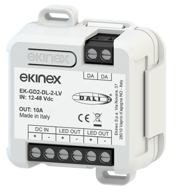 MODUŁ ŚCIEMNIACZA DALI 12/48 VDC 2 KANAŁY