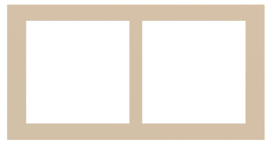 PŁYTKA 2X FENIX 71 PROSTOK. 80X151X60X60 INT DLA SZWAJCARII BEIGE LUXOR