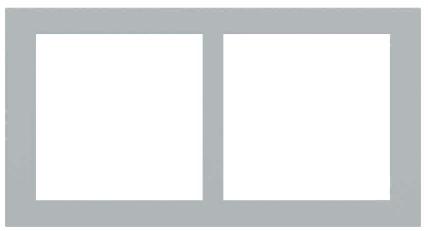 PŁYTKA 2X FENIX 71 PROSTOK. 80X151X60X60 INT DLA SZWAJCARII GREY EFESO