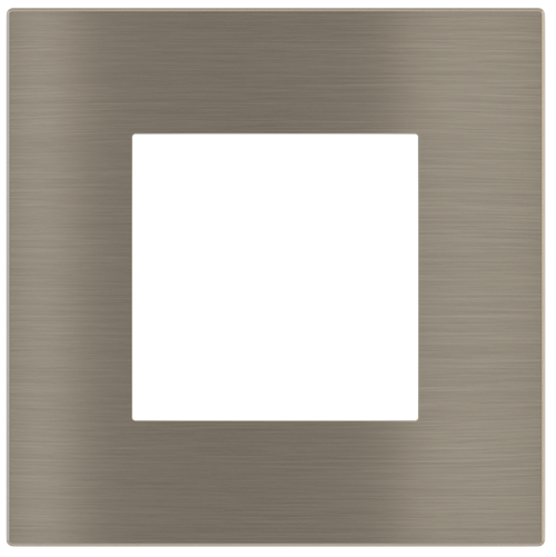 PŁYTKA X1 KWADR. METAL 45X45 DEEP NICKEL