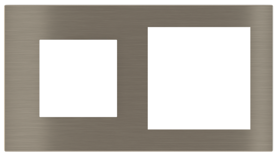 PŁYTKA X2 METAL 45X45+60X60 DEEP NICKEL