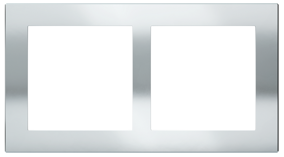 PŁYTKA X2 METAL HT PROSTOK. (87X158)+60X60+60X60 DEEP DLA SZWAJCARII CHROME