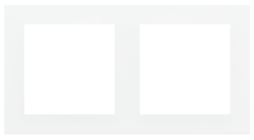 PŁYTKA X2 PLASTIK 55X55 WHITE