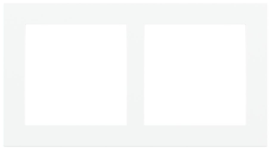 PŁYTKA x2 PLASTIK 60x60 DEEP WHITE