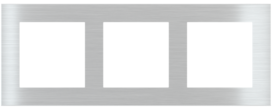 PŁYTKA X3 METAL 55X55 DEEP ALUMINIUM