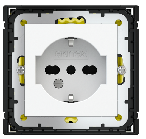 POKRYWA GNIAZDA IT, 55X55 BIAŁA (BEZ MALOWANIA)