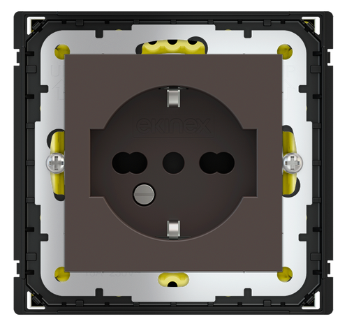 POKRYWA GNIAZDA IT, 55X55 FENIX COCOA ORINOCO