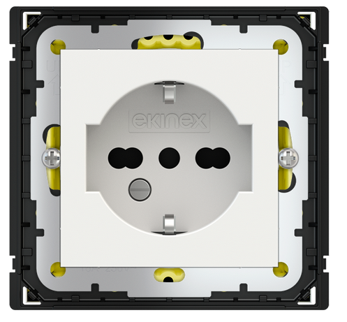 POKRYWA GNIAZDA IT, 55X55 FENIX WHITE MALE