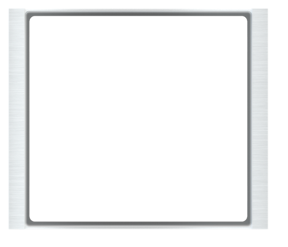 RAMKA x1 KWADR. METAL FLANK ALUMINIUM