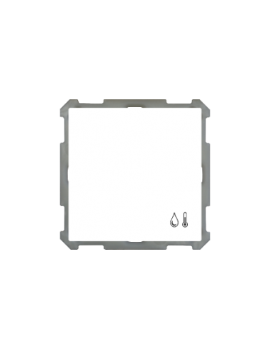 CZUJNIK TEMPERATURY/WILGOTNOŚĆI 63, BIAŁY POŁYSK