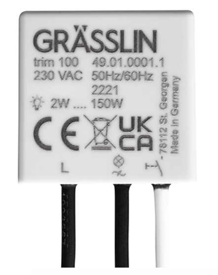 ŚCIEMNIACZ UNIWERSALNY TRIM 100 3 FUNKCJE, 100% WODOODPORNY, LED 150W, OBCIĄŻENIA R/C