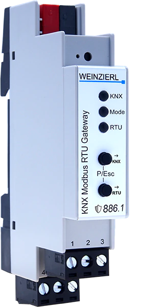 BRAMKA MODBUS RTU KNX TP 886.1 SECURE