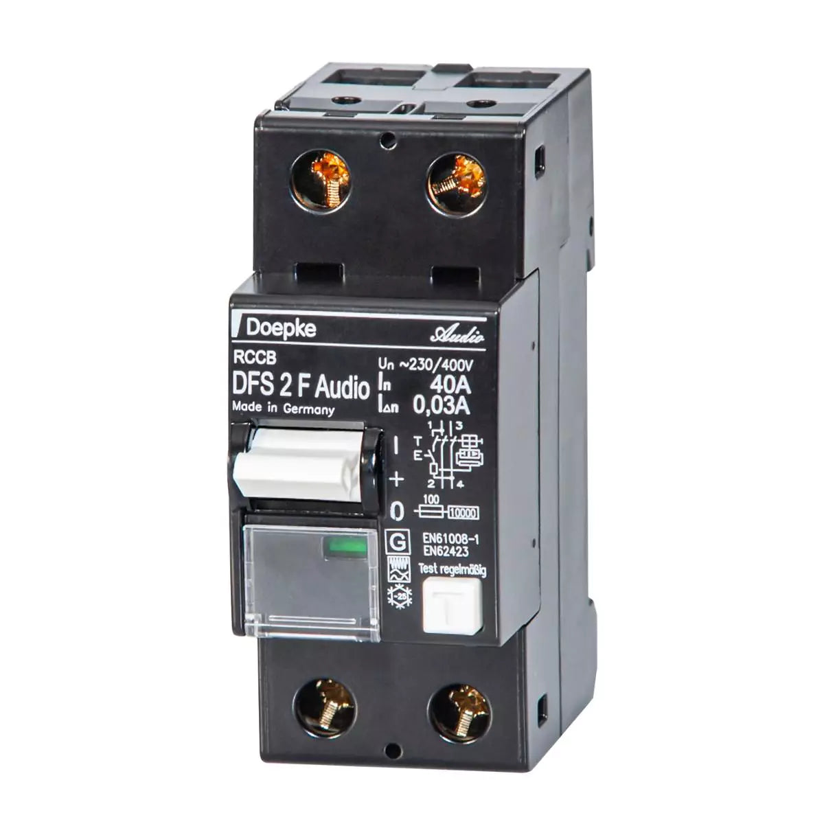WYŁĄCZNIK DFS2 040-2/0,03-F AUDIO RÓŻNICOWO-PRĄDOWY 1-FAZOWY
