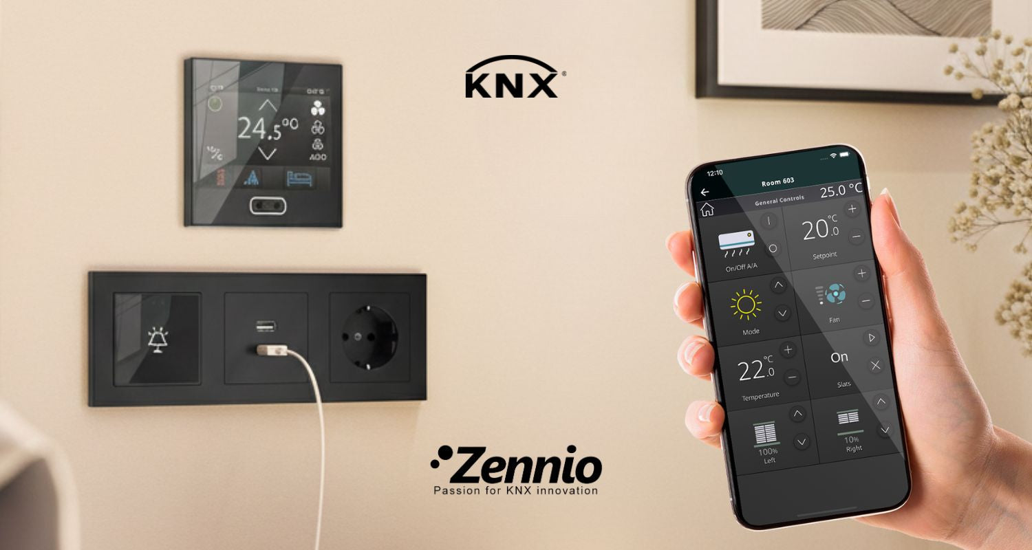 Nowy producent rozwiązań KNX w ofercie AutomatykaBudynku.pl -  Zennio
