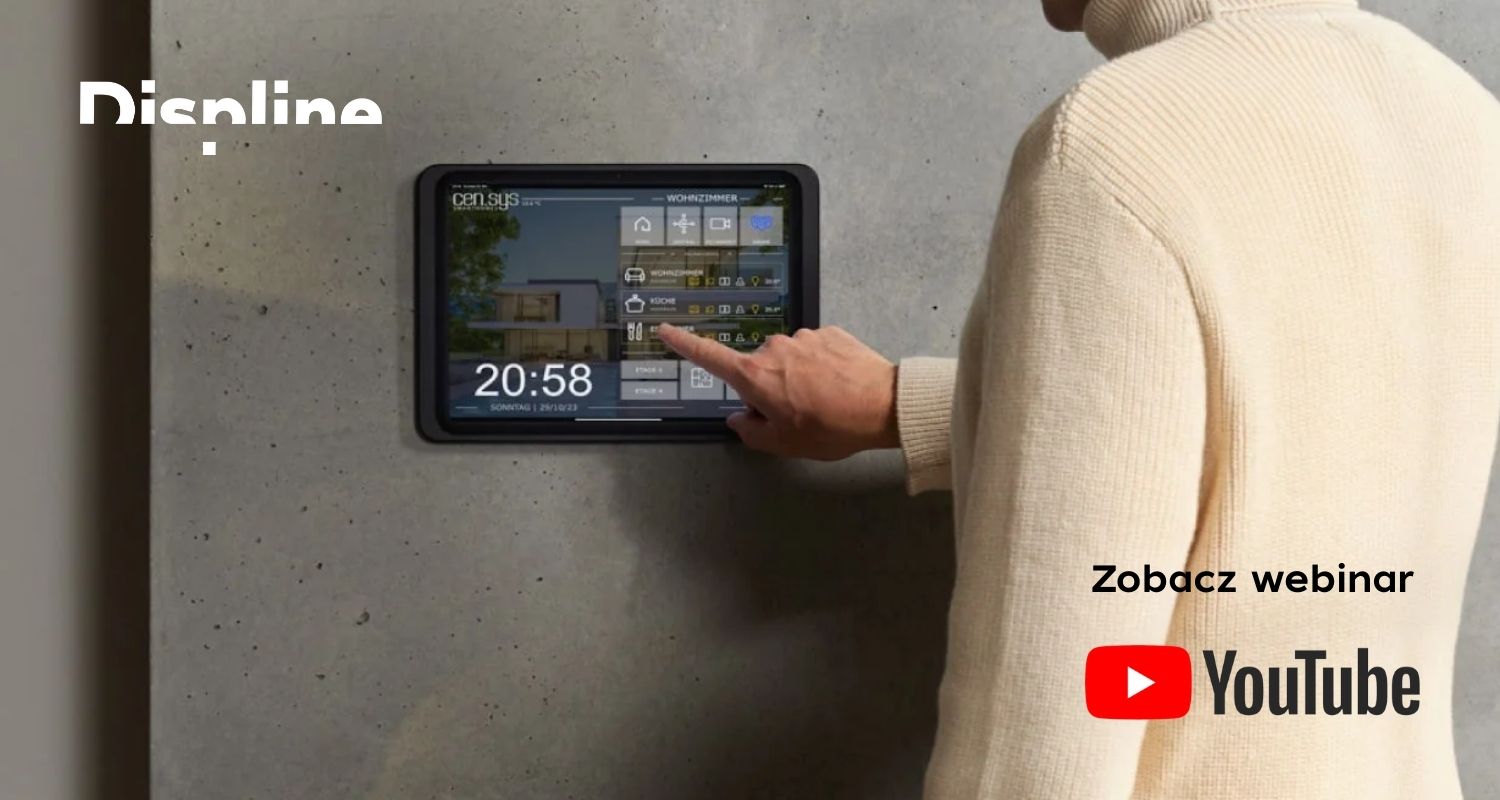 Tablet jako centrum sterowania  smart home.