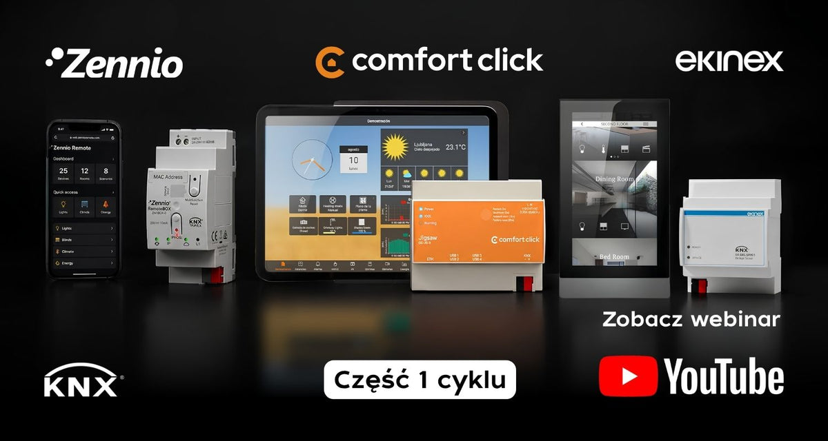 Systemy integracji i wizualizacji w projektach KNX – jak prawidłowo dobrać serwer i panel do skali obiektu? (cz. 1 cyklu)