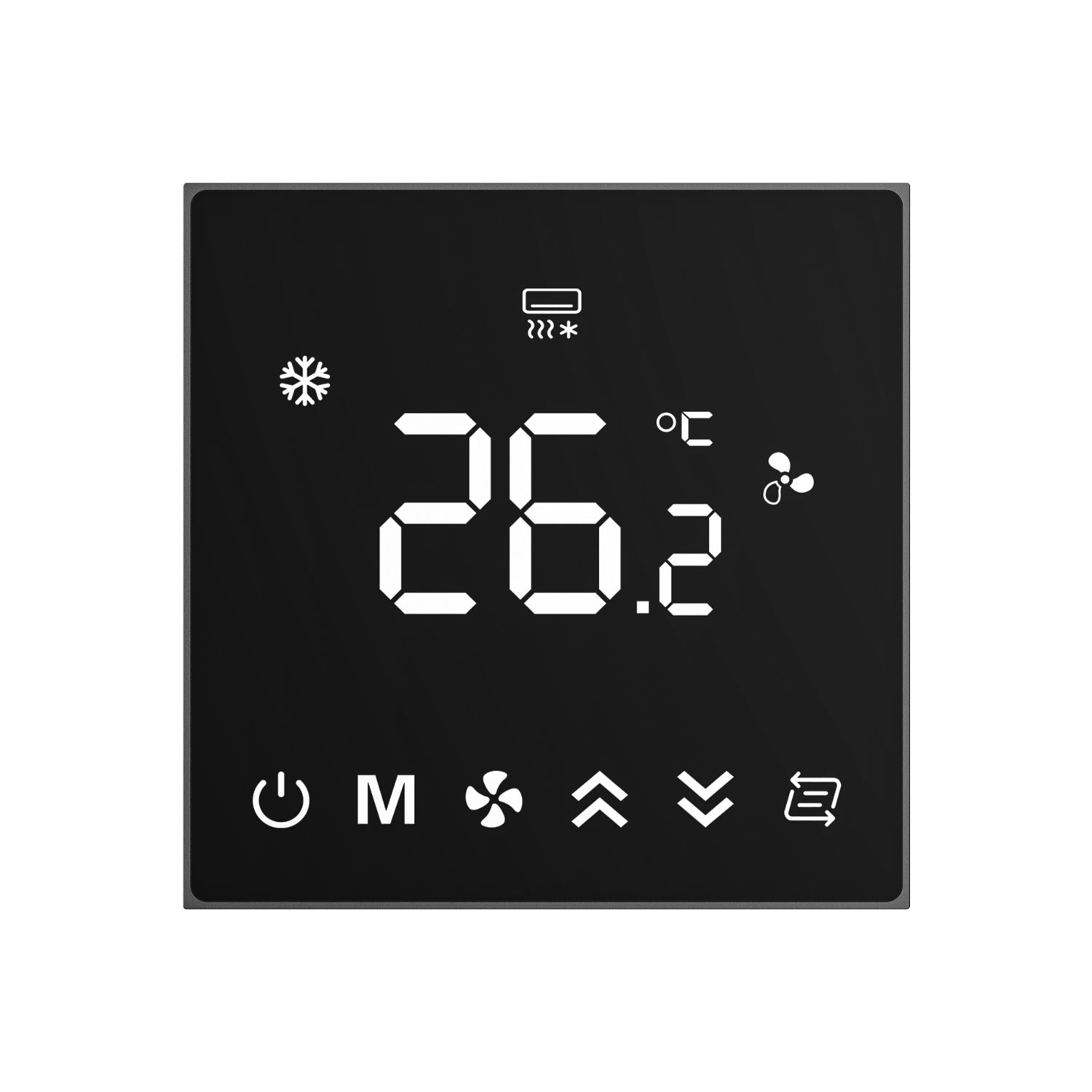 TERMOSTAT Z WYŚWIETLACZEM DOTYKOWYM