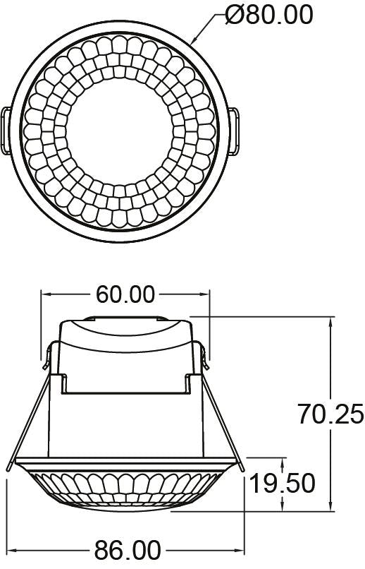 CZUJNIK RUCHU TALIS M360E PODTYNK. 8M