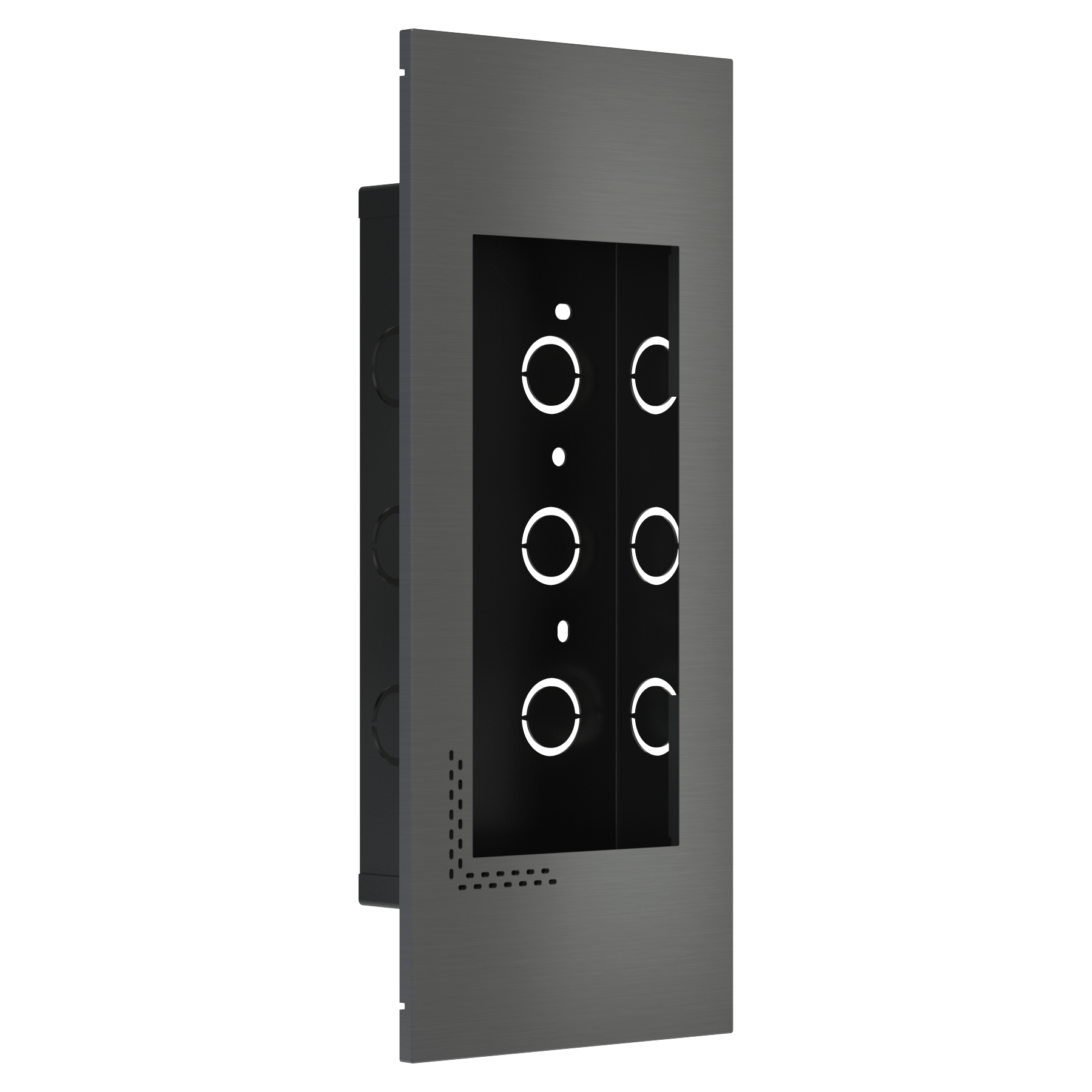 Ramka aluminiowa DICO (do interkomu EK‑5DP‑VI)