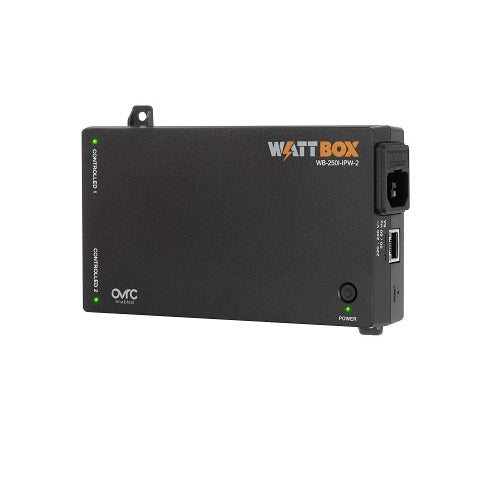 WATTBOX® 250I SERIES WI-FI POWER CONTROLLER | 2 INDIVIDUALLY CONTROLLED OUTLETS (WI-FI OR WIRED)