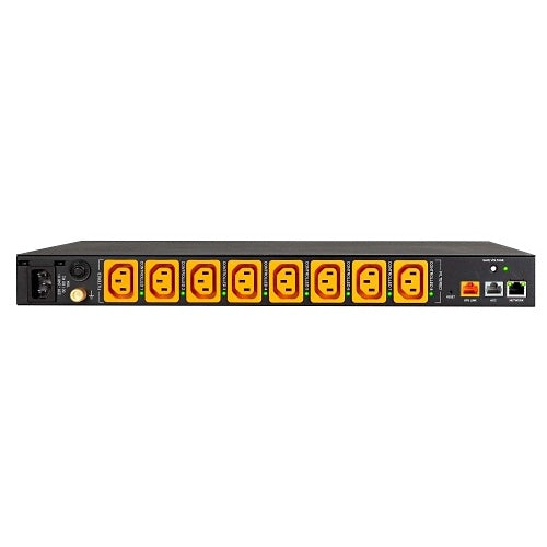 WATTBOX WB-800ICH1U-IPVM-8 LISTWA ZASILAJĄCA I KONDYCJONER Z INDYWIDUALNIE STEROWANYMI I NADZOROWANYMI 8 GNIAZDAMI ZASILAJACYMI