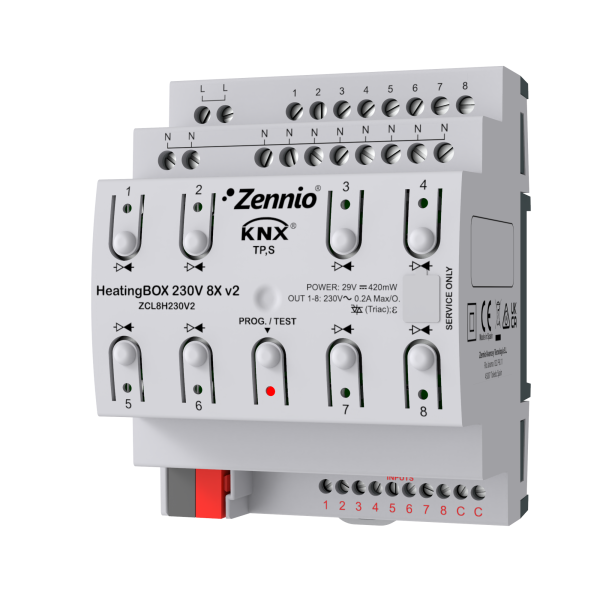 HEATINGBOX 230V 2X, 4X, 6X, 8X V2 - AKTOR GRZEWCZY 230VAC