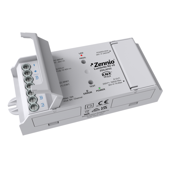 LUMENTO X2/X3/X4 V2 - 2/3/4-KANAŁOWY ŚCIEMNIACZ PWM O STAŁYM NAPIĘCIU DO OBCIĄŻEŃ LED PRĄDU STAŁEGO