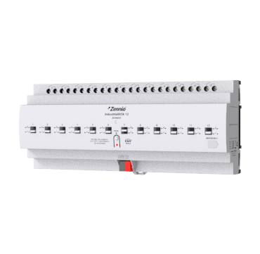 INDUSTRIALBOX 2/4/8/12 – AKTOR ZAŁĄCZAJĄCY KNX SECURE 20 A (200 µF C-LOAD), NA SZYNĘ DIN (WARIANTY "CURRENT" Z POMIAREM ENERGII)