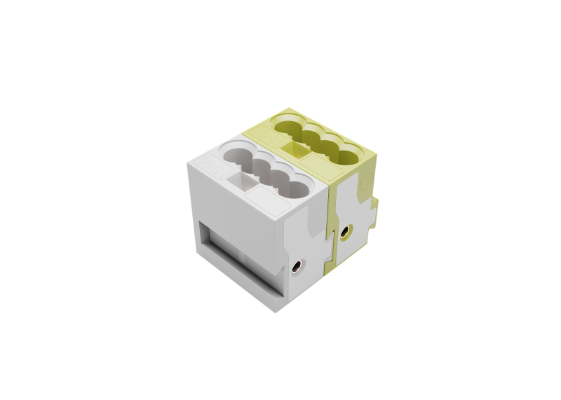 KNX Bus connector. WAGO 243-212 Yellow-White