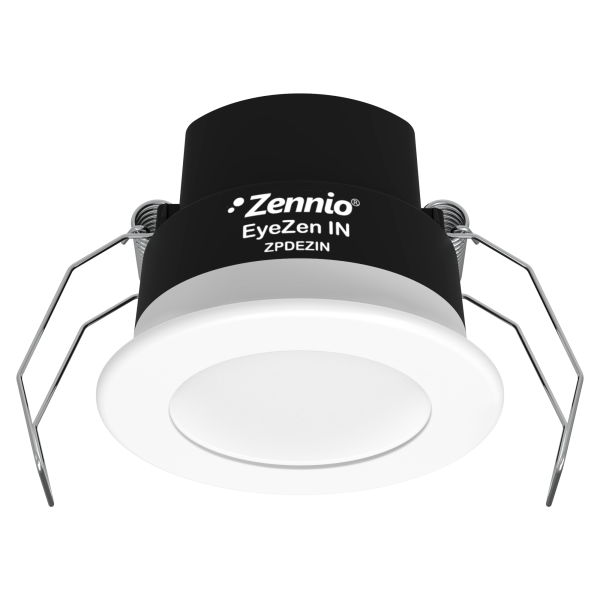 EYEZEN IN. CZUJNIK RUCHU Z CZUJNIKIEM JASNOŚCI DO MONTAŻU SUFITOWEGO DO WEJŚĆ URZĄDZEŃ ZENNIO