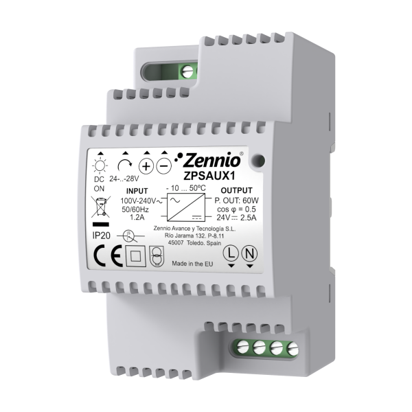 Power Supply 24-28VDC  60W (out) / 110-230VAC (in)