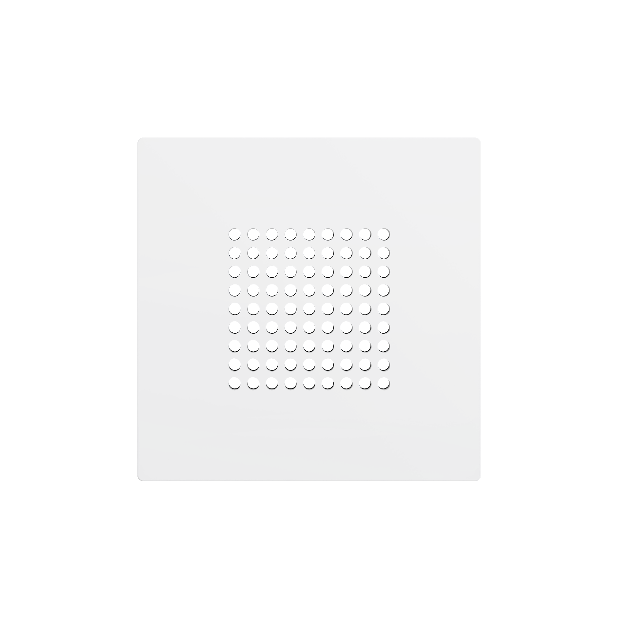 ZS55. RINGBOX – OSŁONA DZWONKA DO DRZWI KNX 55 X 55 MM