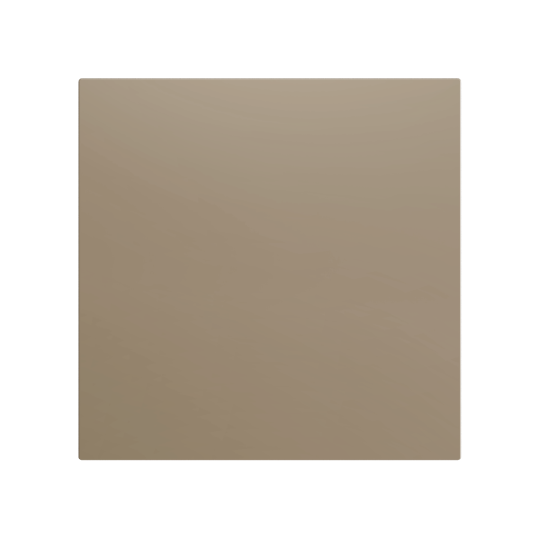 ZS70. Blind cover 70x70 mm - Champagne. Metallic plate (8300035) is needed but not included