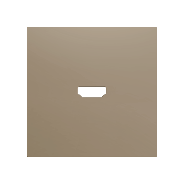 ZS70. Cover for HDMI insert 70x70 mm - Champagne